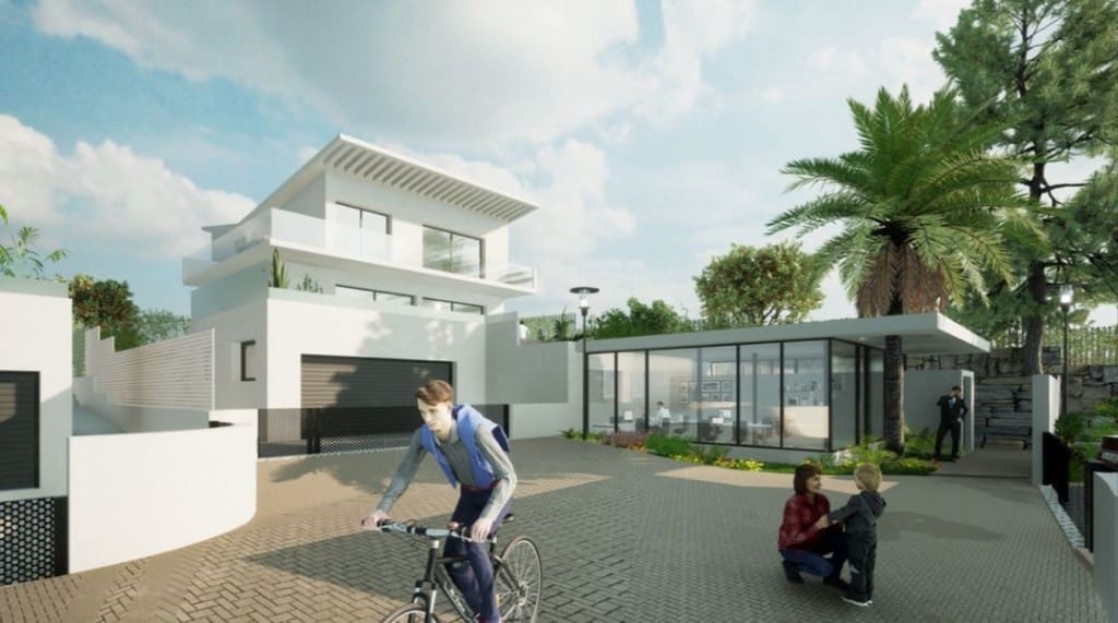 4 sypialnia Dom blizniak na sprzedaż w La Cala de Mijas z basenem garażem - 825 000 € (Ref: 7937346)