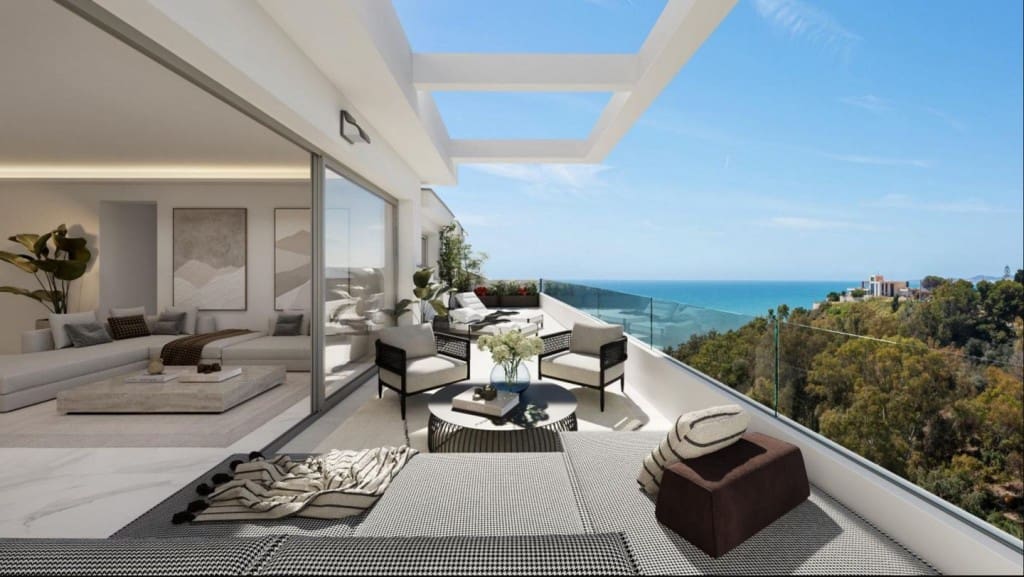 3 soveværelse Penthouse til salg i Benalmadena Costa med swimmingpool garage - € 1.040.000 (Ref: 8576347)