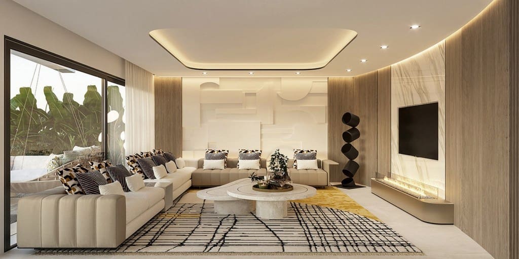 3 sypialnia Apartament na sprzedaż w Las Chapas z basenem garażem - 3 350 000 € (Ref: 9012397)