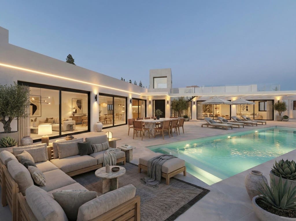 5 soveværelse Villa til salg i Mijas Costa med swimmingpool garage - € 2.548.000 (Ref: 9106346)