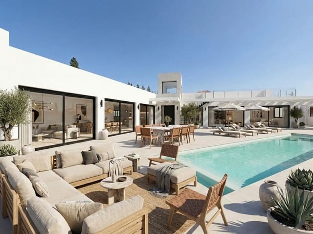 5 sypialnia Willa na sprzedaż w Mijas Costa, Mijas z basenem garażem - 2 548 000 € (Ref: 9106346)