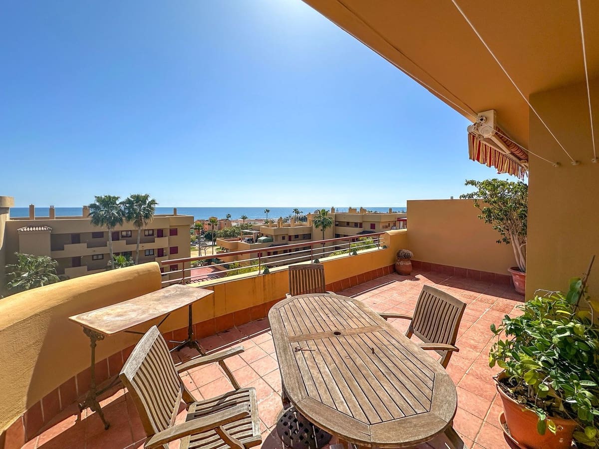 2 chambre Penthouse à vendre à La Cala de Mijas avec piscine garage - 399 950 € (Ref: 9681371)