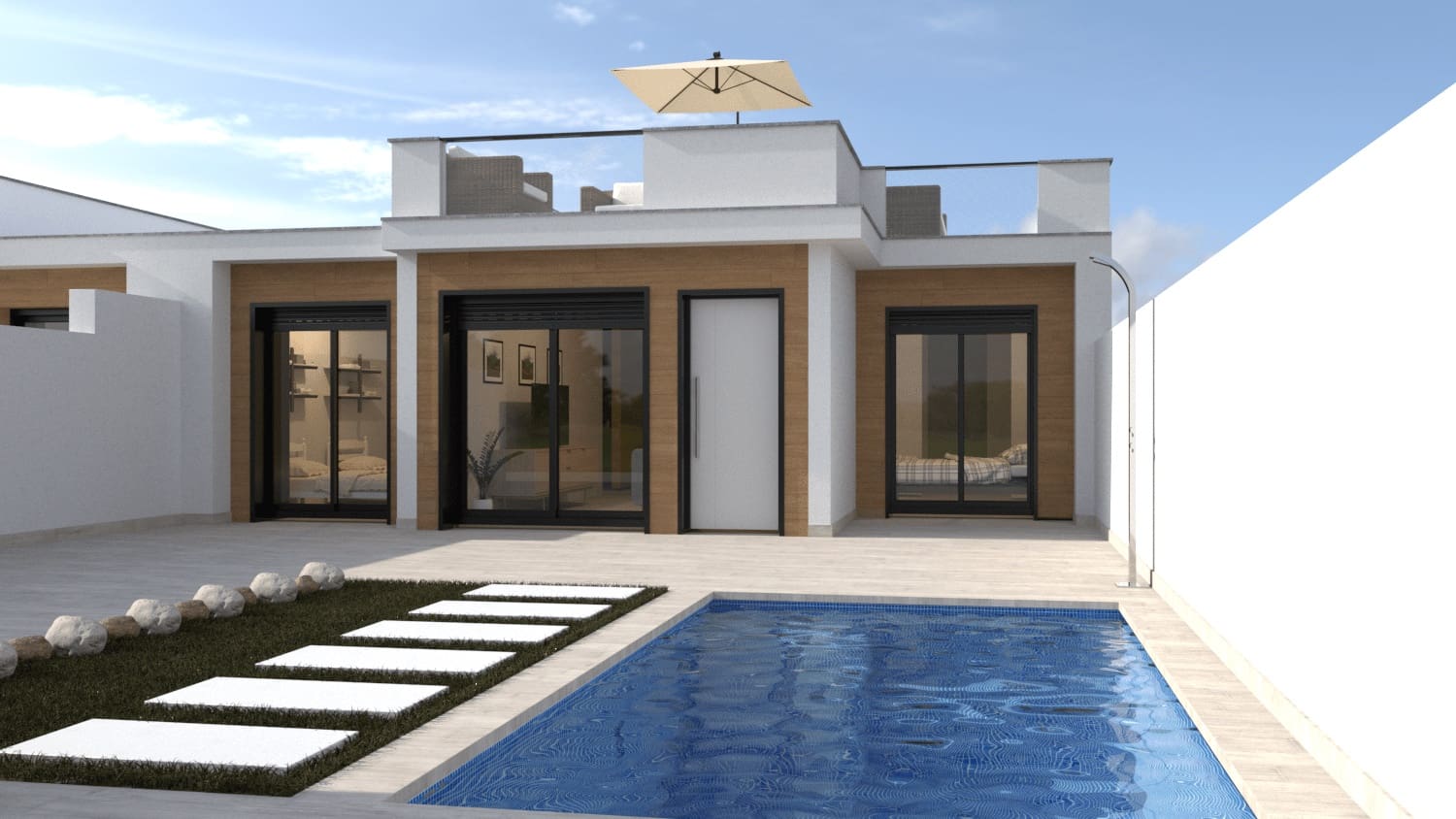 3 bedroom Villa for sale in San Javier with pool garage - € 339,900 (Ref: 7582333)