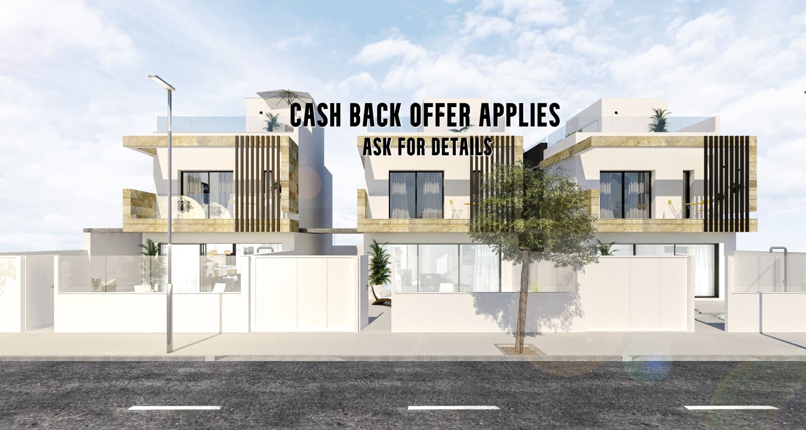 3 bedroom Villa for sale in San Pedro del Pinatar with pool - € 395,000 (Ref: 7588200)