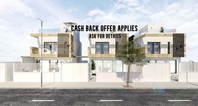 3 quarto Moradia para venda em San Pedro del Pinatar com piscina - 395 000 € (Ref: 7588200)