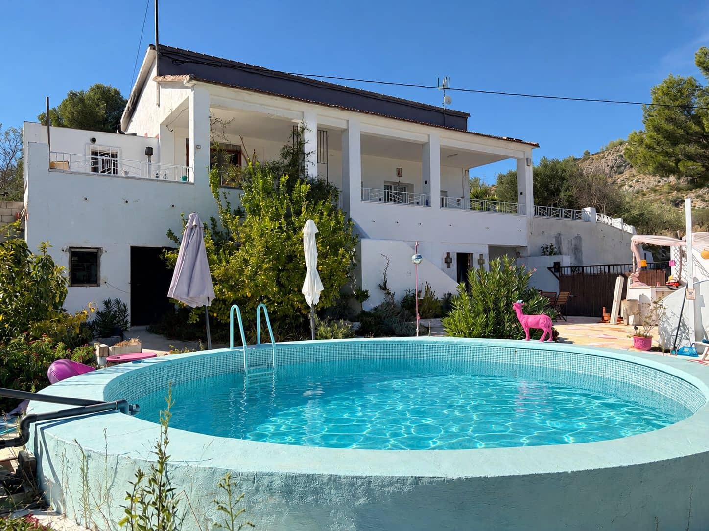 5 chambre Villa/Maison à vendre à Muro de Alcoy avec piscine garage - 215 000 € (Ref: 10095339)