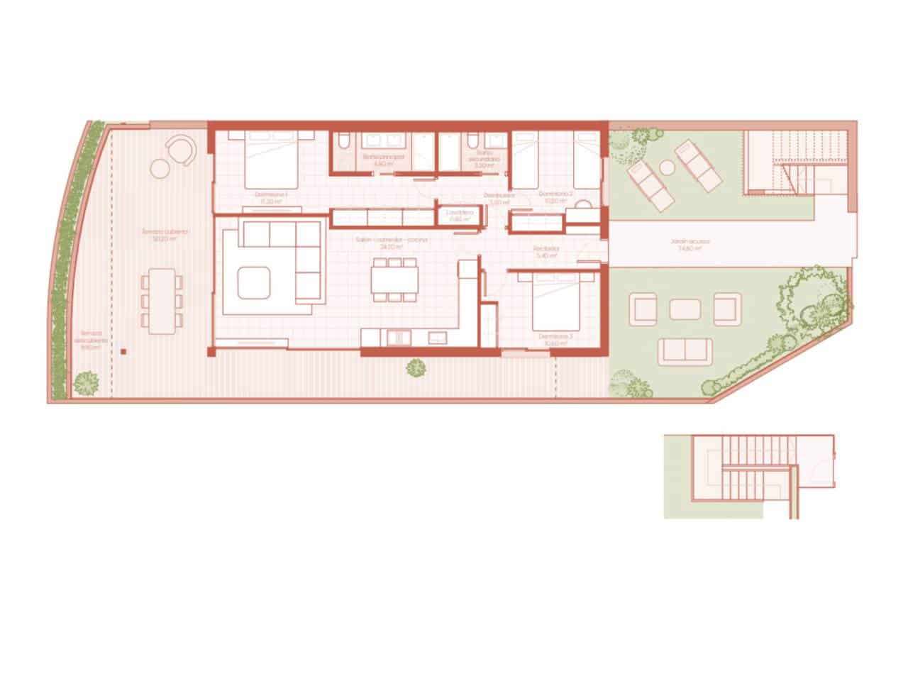 3 makuuhuone Huoneisto myytävänä paikassa Torremuelle mukana uima-altaan 
autotalli - 800 000 € (Ref: 9439535)