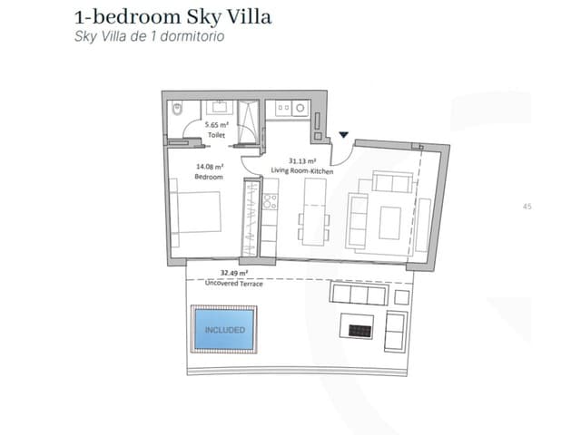 1 Zimmer Apartment zu verkaufen in Fuengirola mit Pool Garage - 499.000 € (Ref: 9448872)