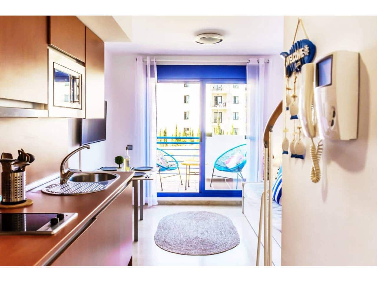 1 Zimmer Penthouse zu vermieten in Benalmadena mit Pool Garage - 1.390 € (Ref: 9542905)