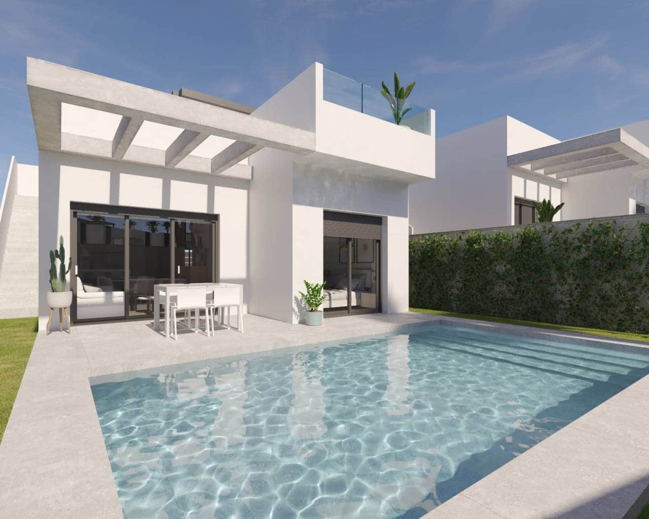 3 bedroom Villa for sale in Algorfa with pool garage - € 445,000 (Ref: 8113512)