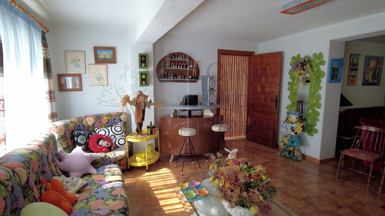 6 sypialnia Willa na sprzedaż w Petrel / Petrer z basenem garażem - 248 000 € (Ref: 7418089)