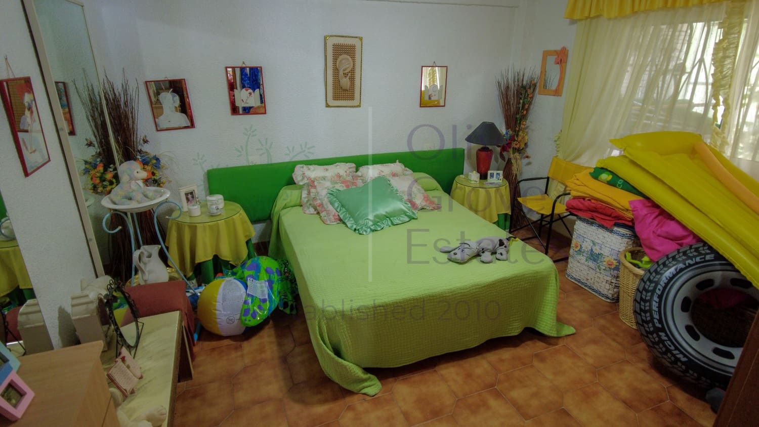 6 sypialnia Willa na sprzedaż w Petrel / Petrer z basenem garażem - 248 000 € (Ref: 7418089)