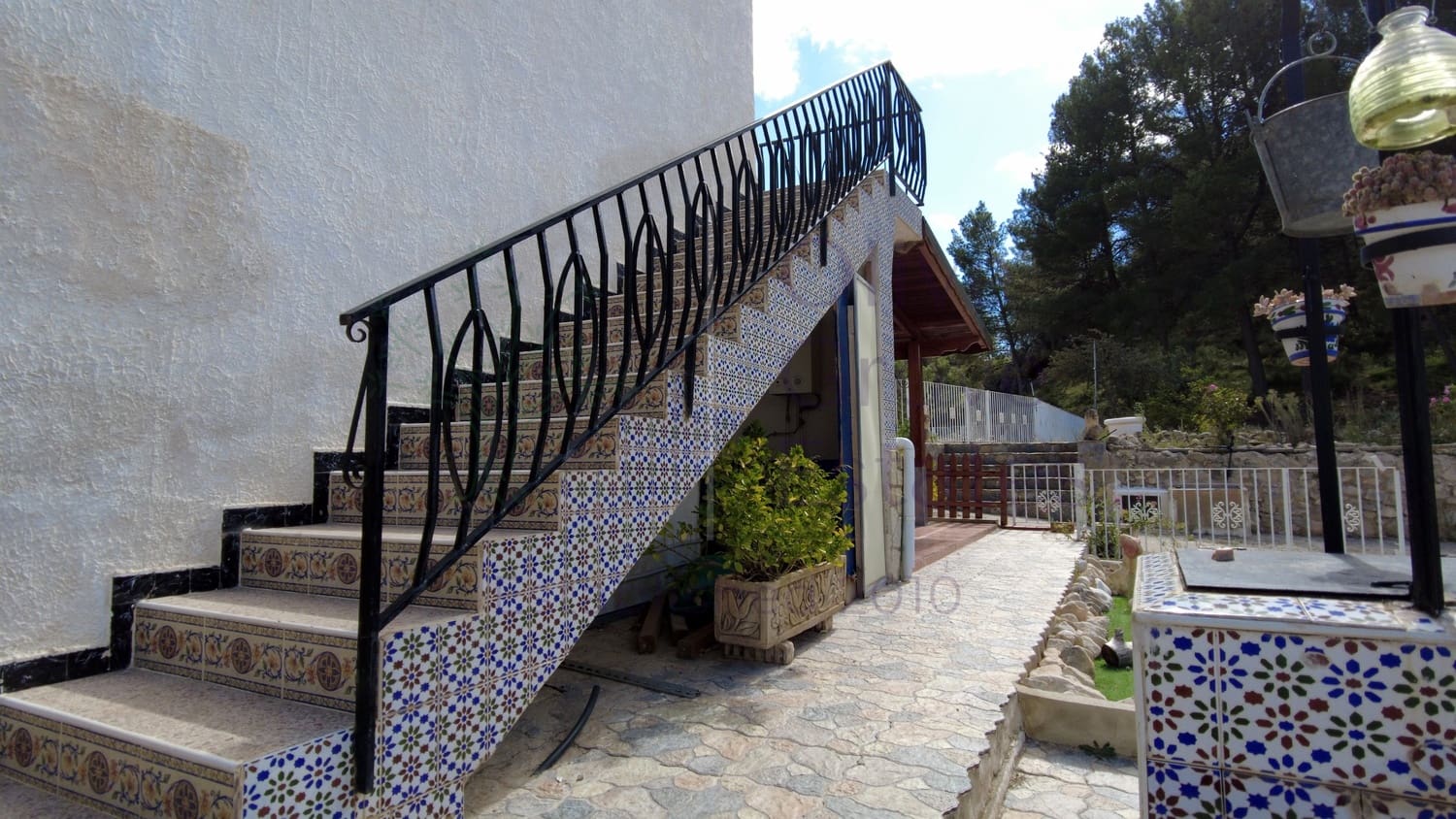 6 sypialnia Willa na sprzedaż w Petrel / Petrer z basenem garażem - 248 000 € (Ref: 7418089)