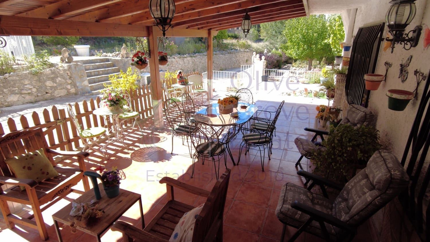 6 sypialnia Willa na sprzedaż w Petrel / Petrer z basenem garażem - 248 000 € (Ref: 7418089)