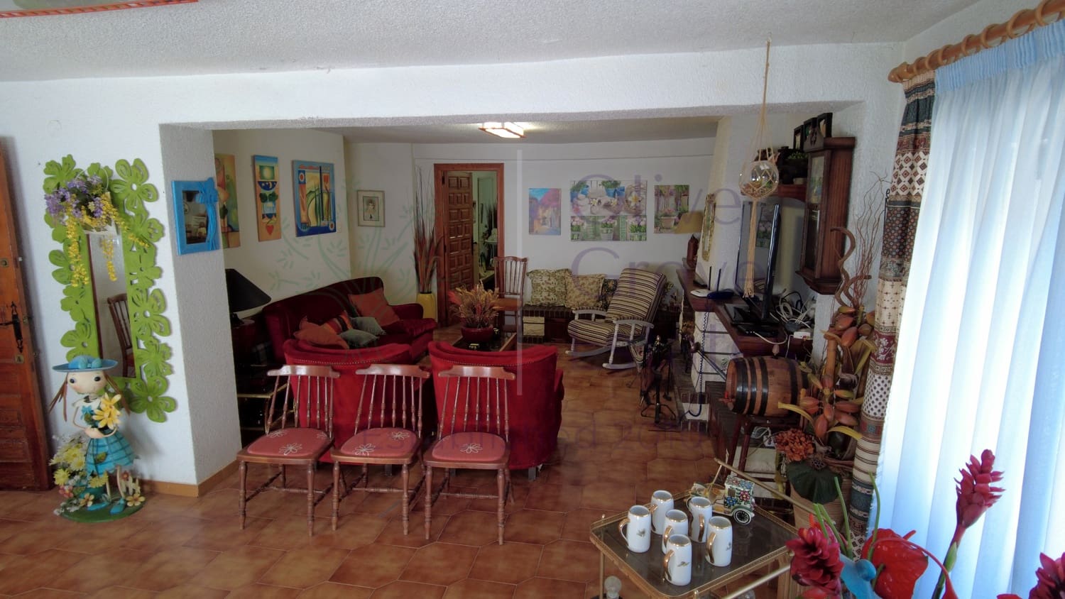 6 sypialnia Willa na sprzedaż w Petrel / Petrer z basenem garażem - 248 000 € (Ref: 7418089)