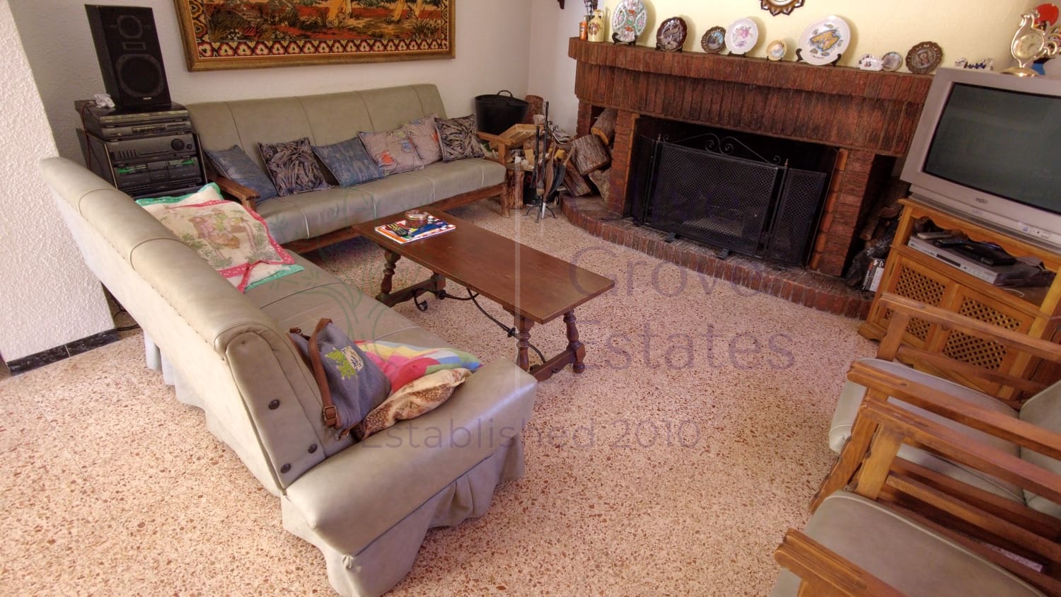 6 sypialnia Willa na sprzedaż w Petrel / Petrer z basenem garażem - 248 000 € (Ref: 7418089)