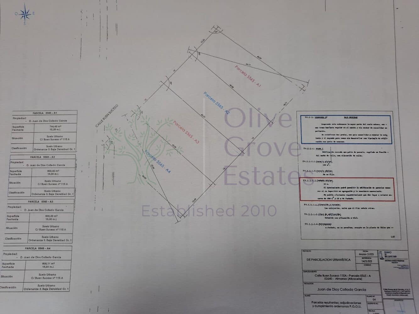 Ubebygd land til salgs i Almansa - € 65 000 (Ref: 8306065)