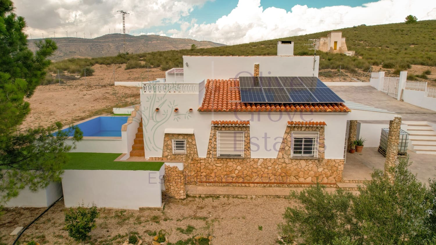 3 soveværelse Villa til salg i Caudete med swimmingpool garage - € 165.000 (Ref: 8506850)