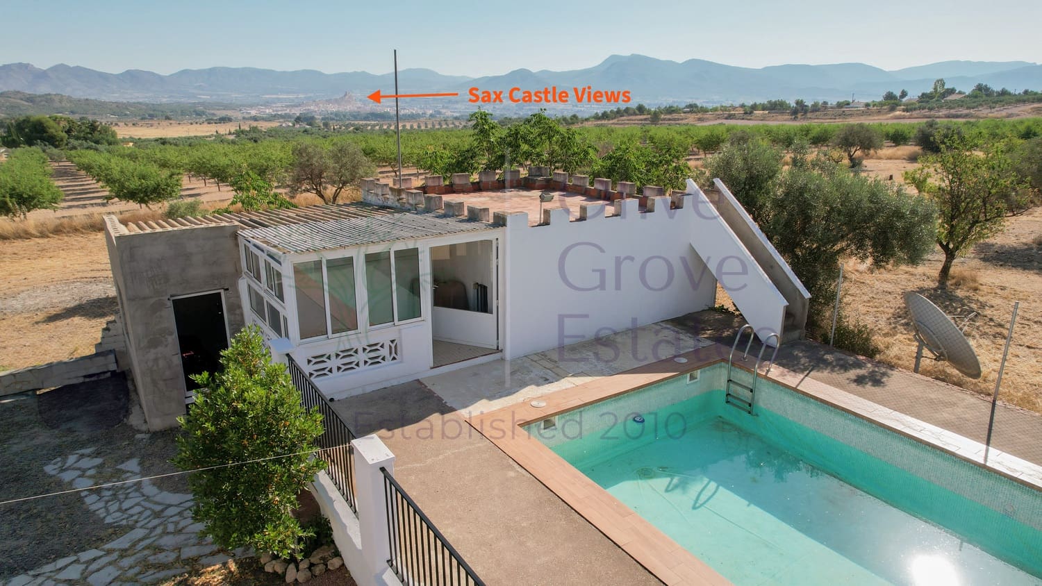 3 bedroom Finca/Country House for sale in Sax with pool garage - € 299,950 (Ref: 9928472)