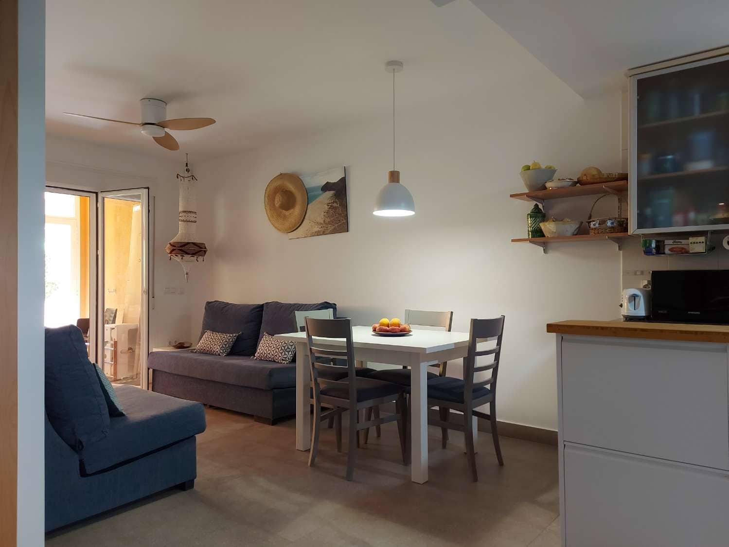 2 sypialnia Apartament przy plaży do wynajęcia w Vera z basenem garażem - 950 € (Ref: 10026884)