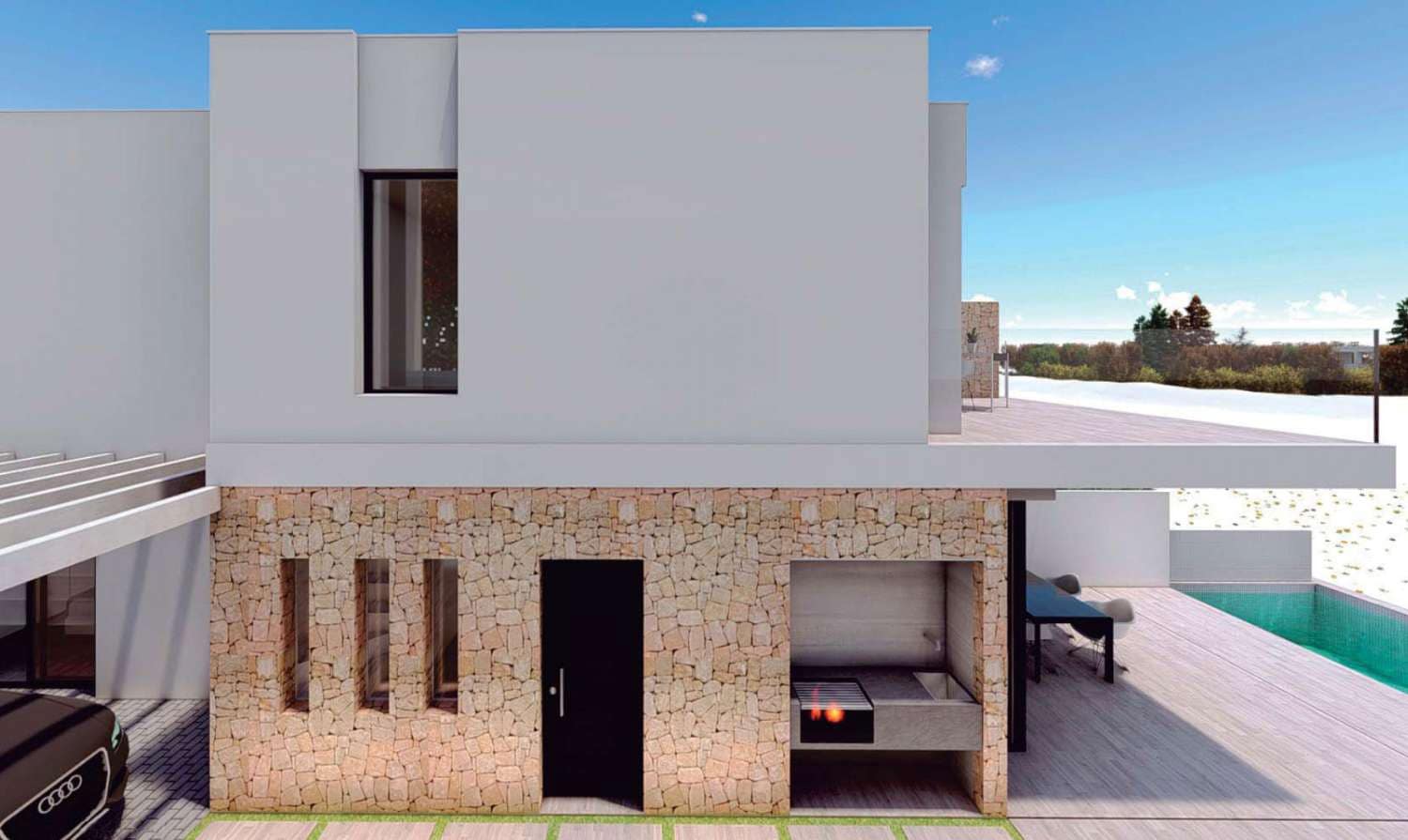 3 soveværelse Rækkehus til salg i Vera med swimmingpool garage - € 289.000 (Ref: 8729252)