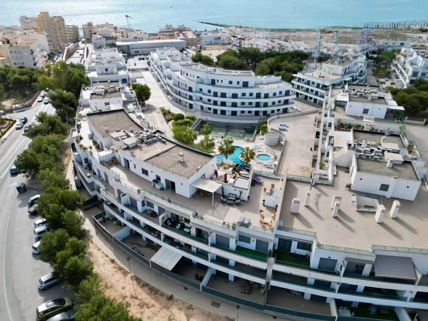 3 camera da letto Appartamento sulla Spiaggia da affittare in Garrucha con piscina - 5.400 € (Rif: 8923692)