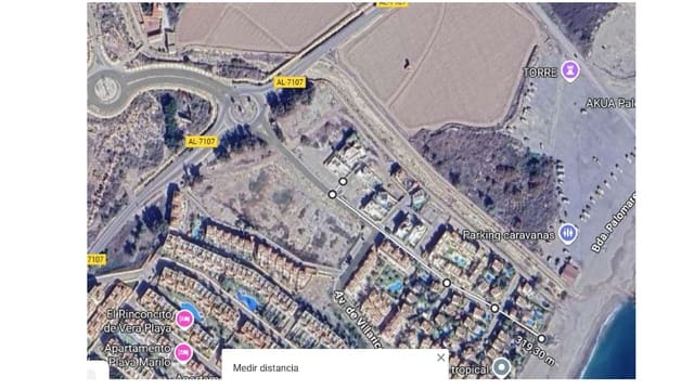 Building Plot for sale in Cala Marqués, Vera - € 180,000 (Ref: 9185066)