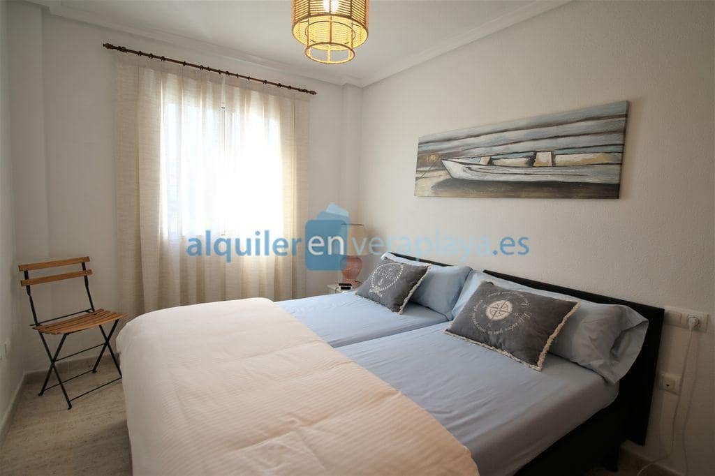 Penthouse de 1 chambre à louer à Vera avec piscine garage - 550 € (Ref: 9347013)