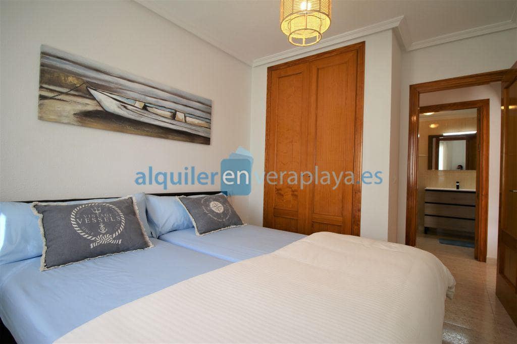 Penthouse de 1 chambre à louer à Vera avec piscine garage - 550 € (Ref: 9347013)