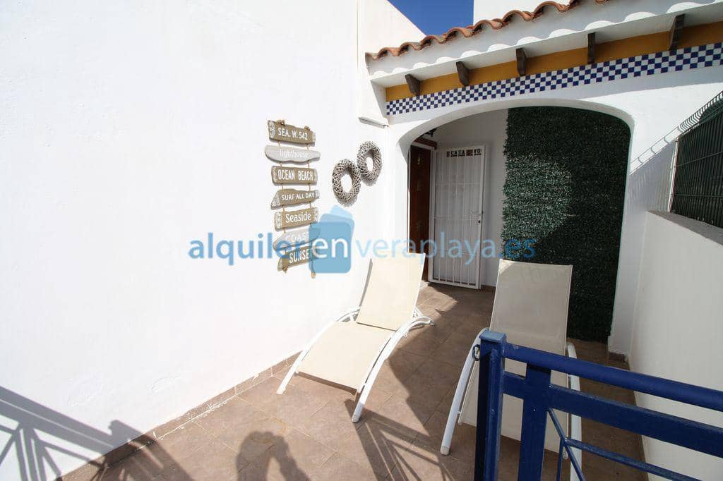 Penthouse de 1 chambre à louer à Vera avec piscine garage - 550 € (Ref: 9347013)