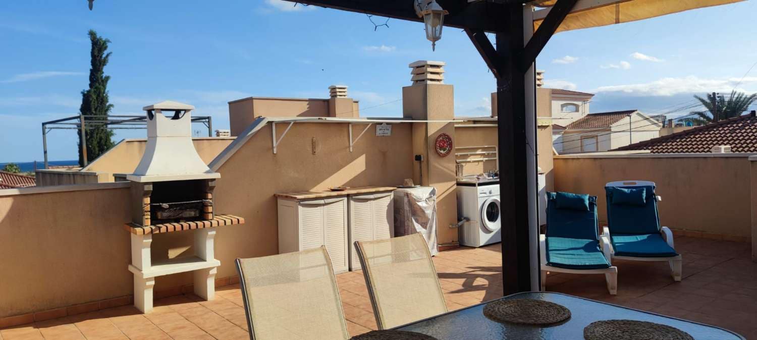 2 sypialnia Apartament przy plaży na kwatery wakacyjne w Palomares z basenem garażem - 455 € (Ref: 9358956)