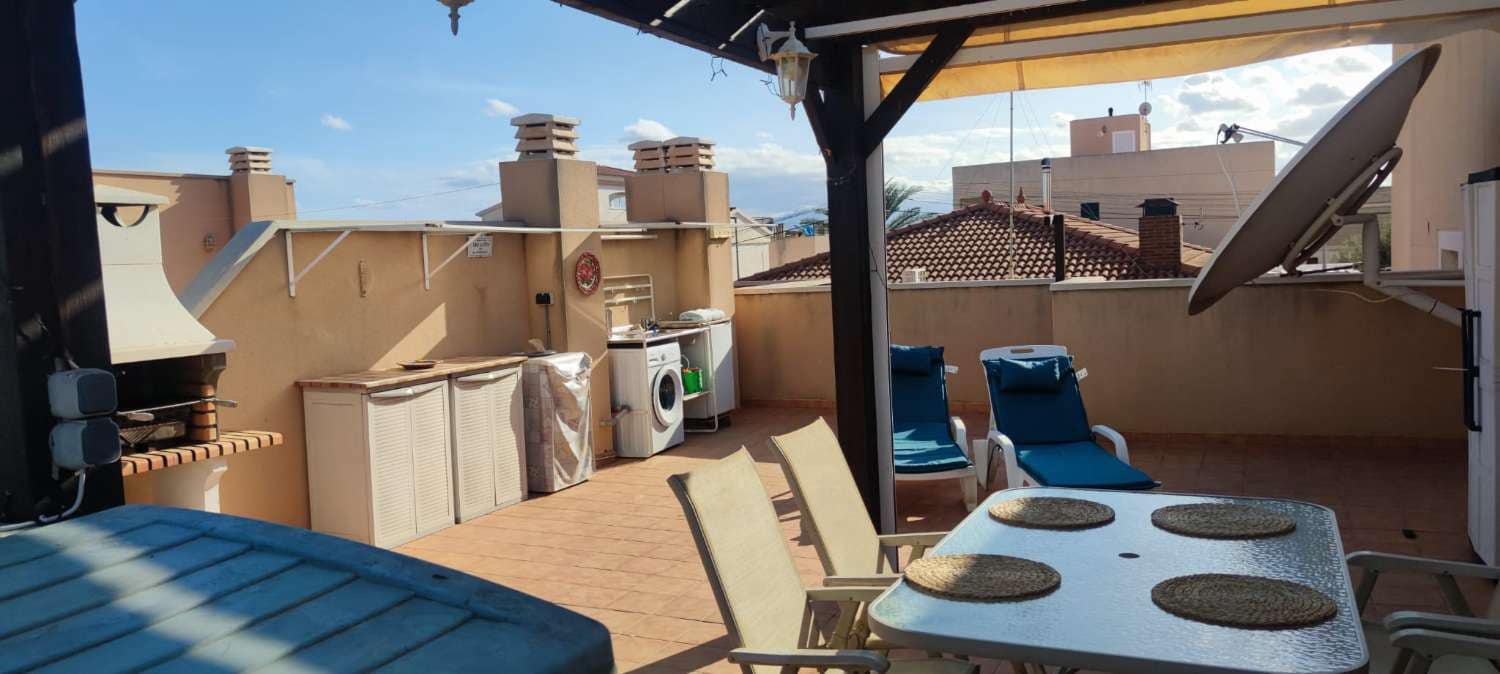 2 sypialnia Apartament przy plaży na kwatery wakacyjne w Palomares z basenem garażem - 455 € (Ref: 9358956)