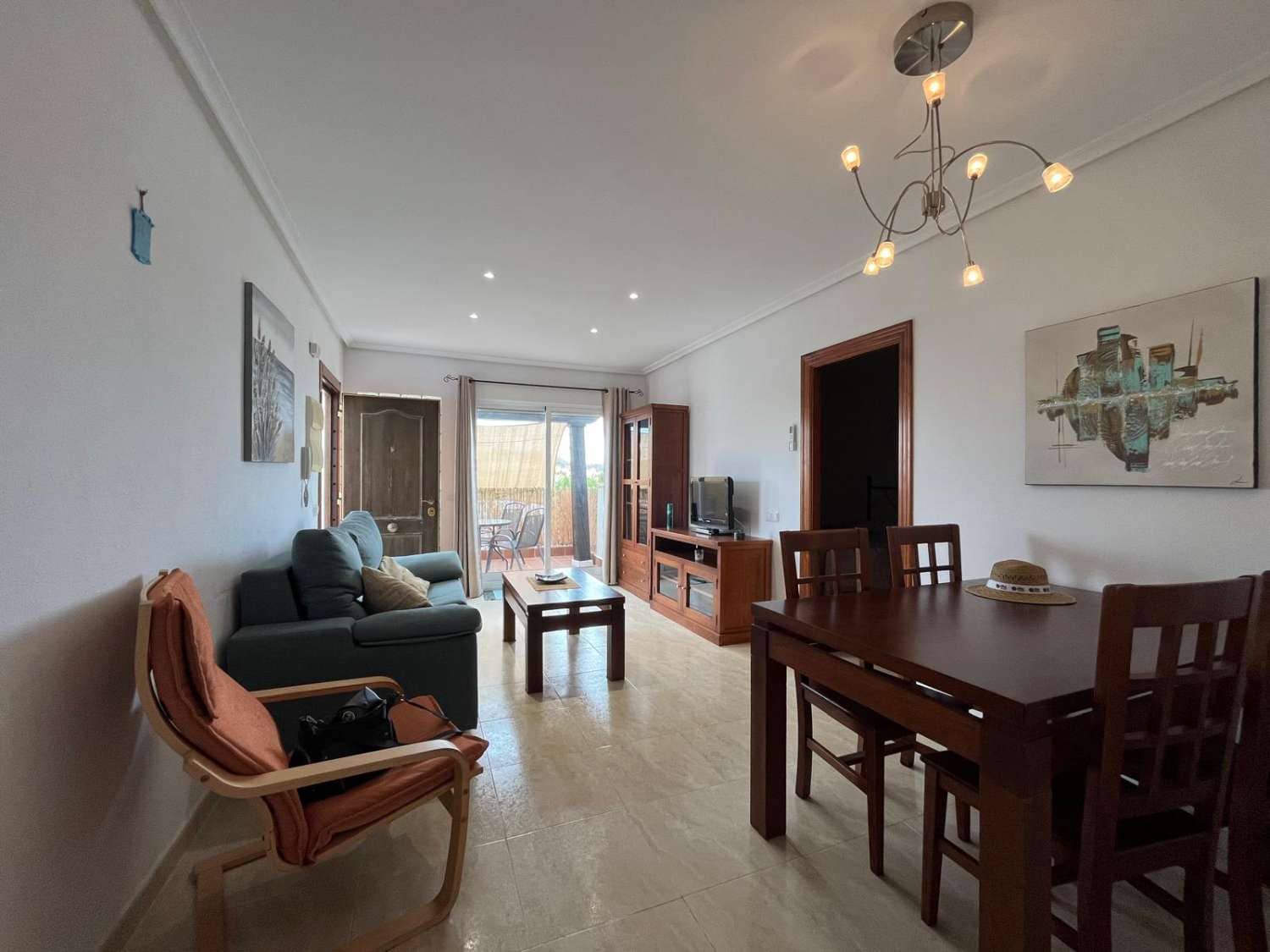 2 sypialnia Apartament do wynajęcia w Vera z basenem garażem - 700 € (Ref: 9455950)