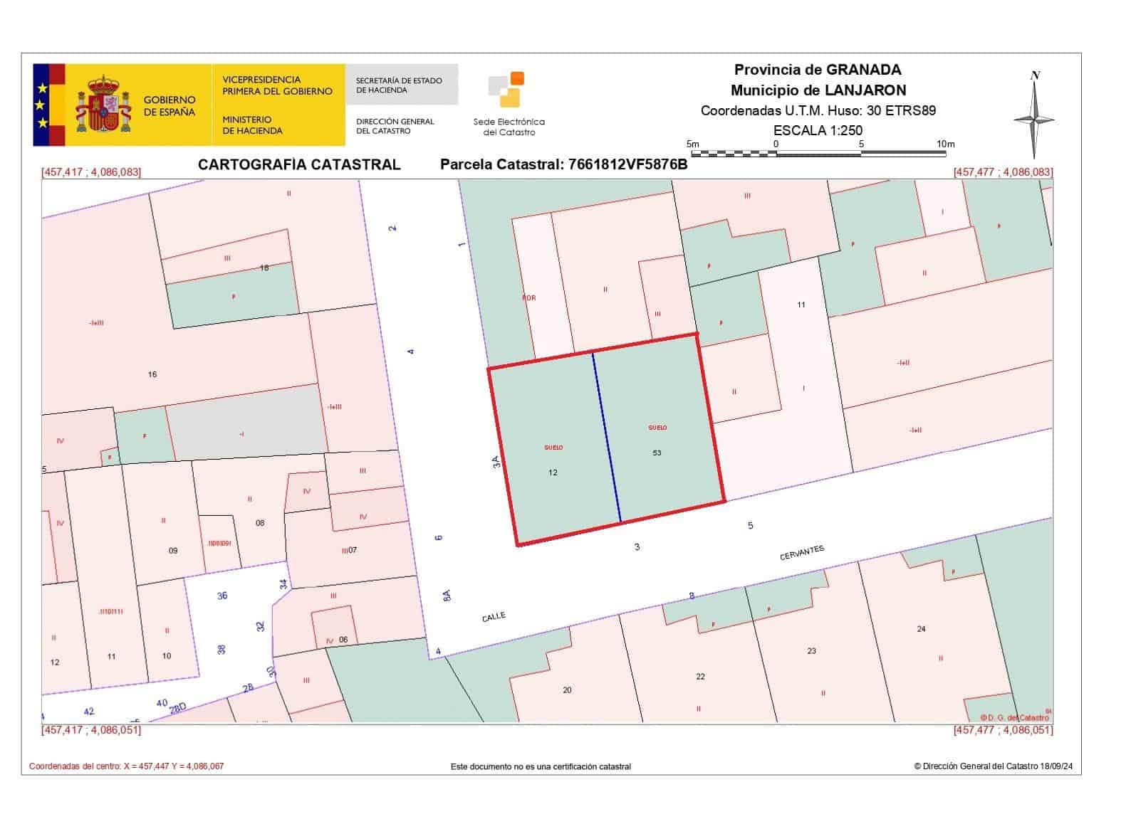 Tontti myytävänä paikassa Lanjaron - 45 000 € (Ref: 9386253)