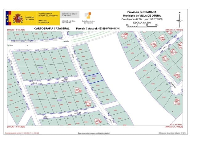 Building Plot for sale in Otura - € 54,000 (Ref: 9398688)