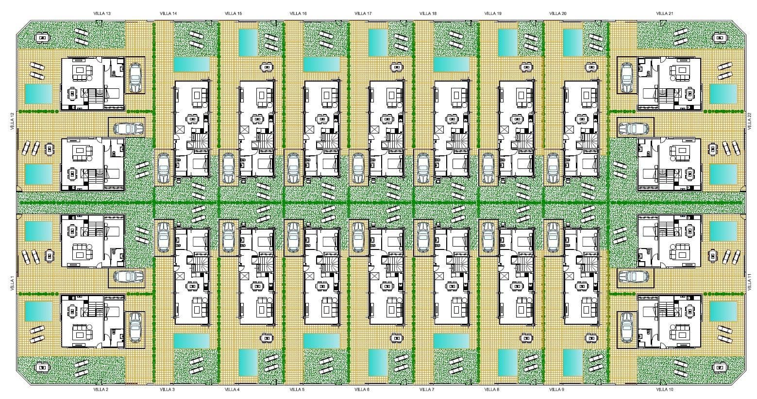 3 sypialnia Willa na sprzedaż w Los Alcazares z basenem garażem - 445 000 € (Ref: 8544833)