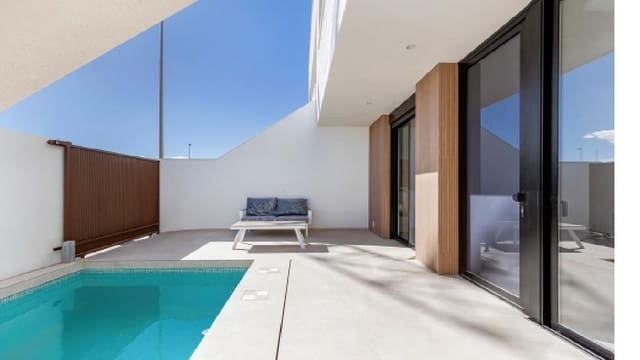 2 Zimmer Bungalow zu verkaufen in Santiago de la Ribera, San Javier mit Pool - 275.000 € (Ref: 8851822)
