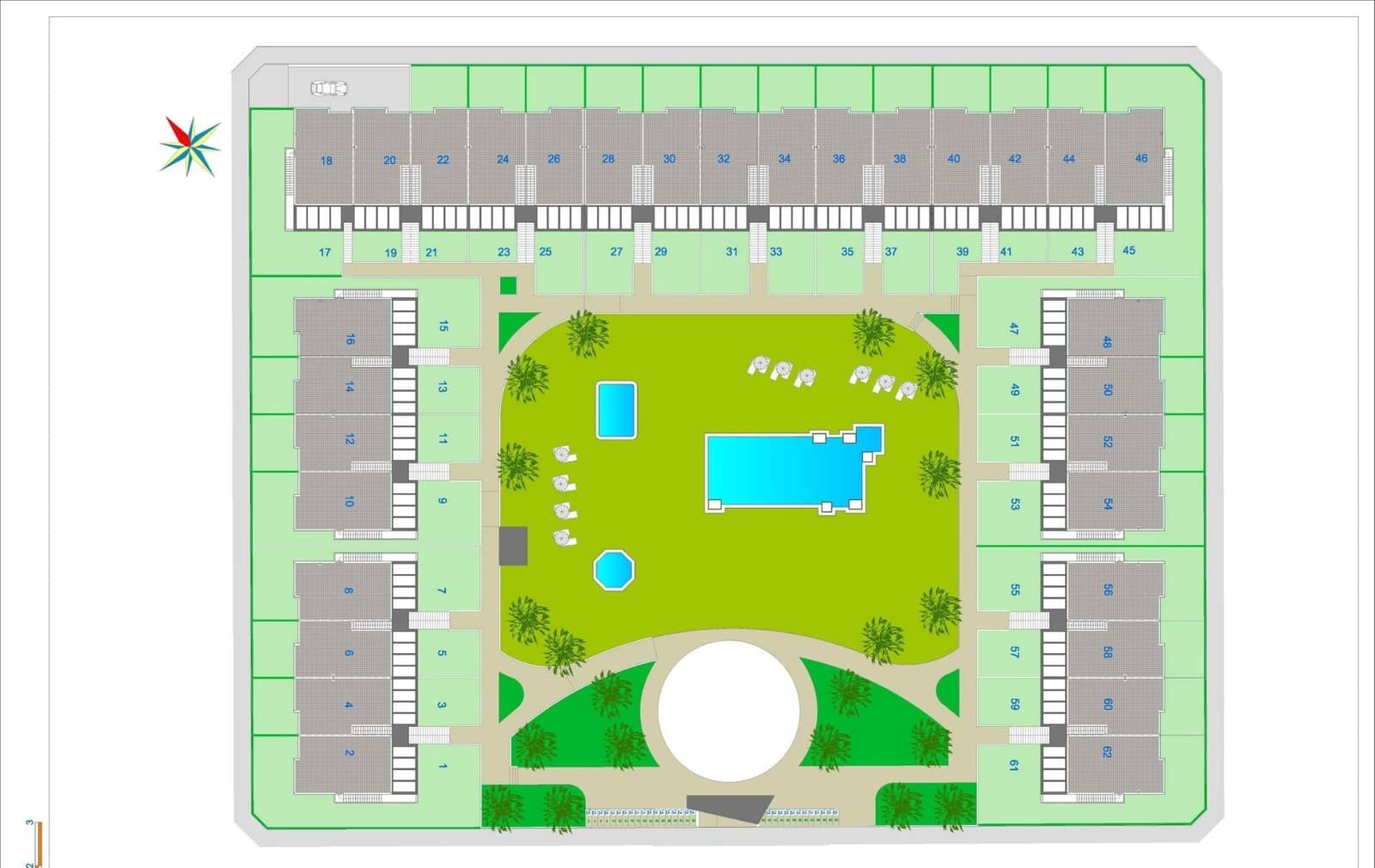 2 soverom Bungalow til salgs i Pilar de la Horadada med svømmebasseng - € 330 000 (Ref: 8917817)