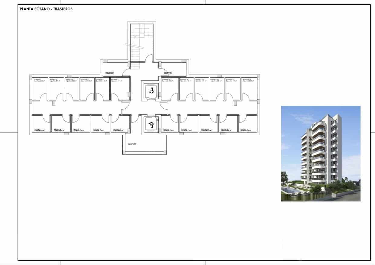 2 quarto Apartamento para venda em Guardamar del Segura com piscina - 269 000 € (Ref: 9415864)