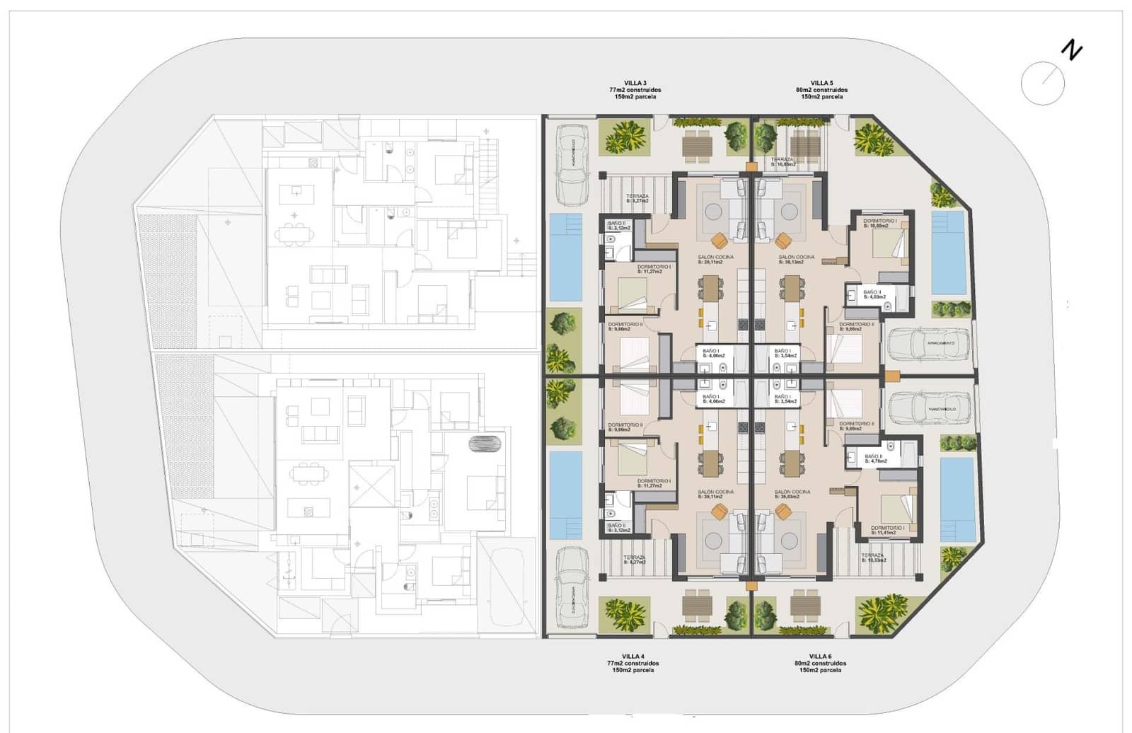 2 soveværelse Villa til salg i Roldan med swimmingpool - € 272.900 (Ref: 9799182)