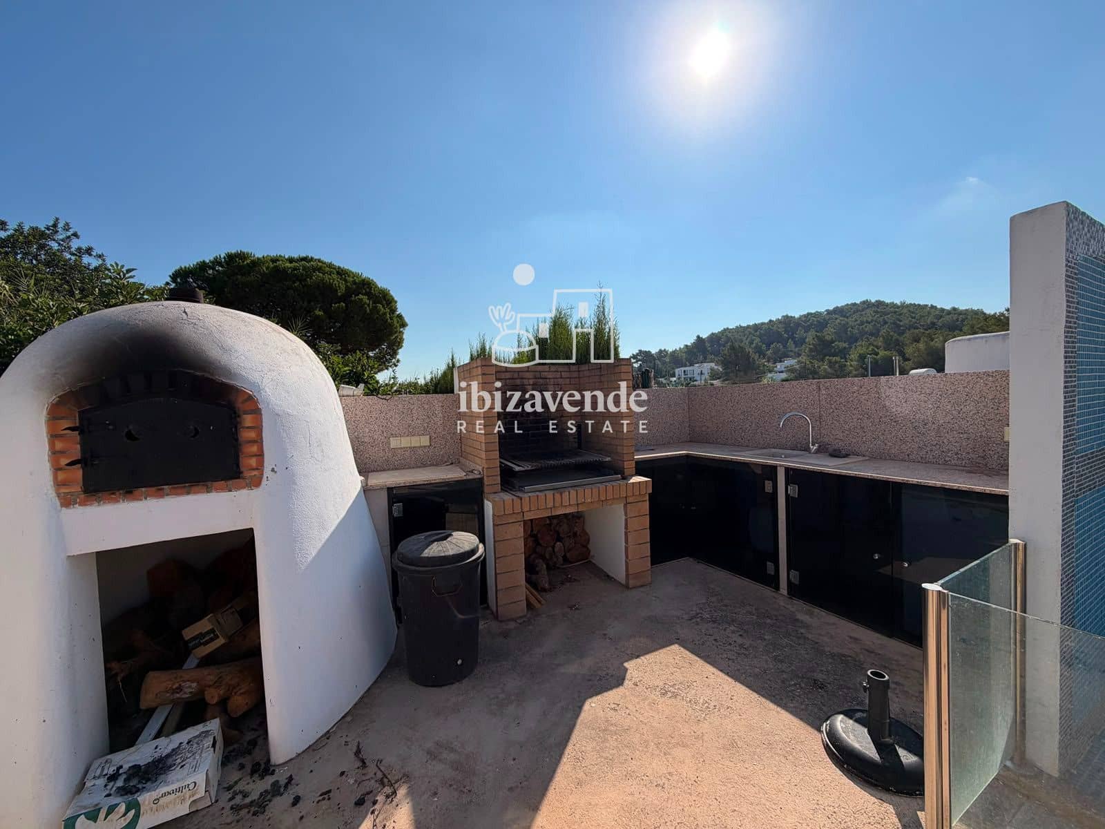 Chalet de 4 habitaciones en Ibiza / Eivissa ciudad en alquiler con piscina - 4.800 € (Ref: 10004471)