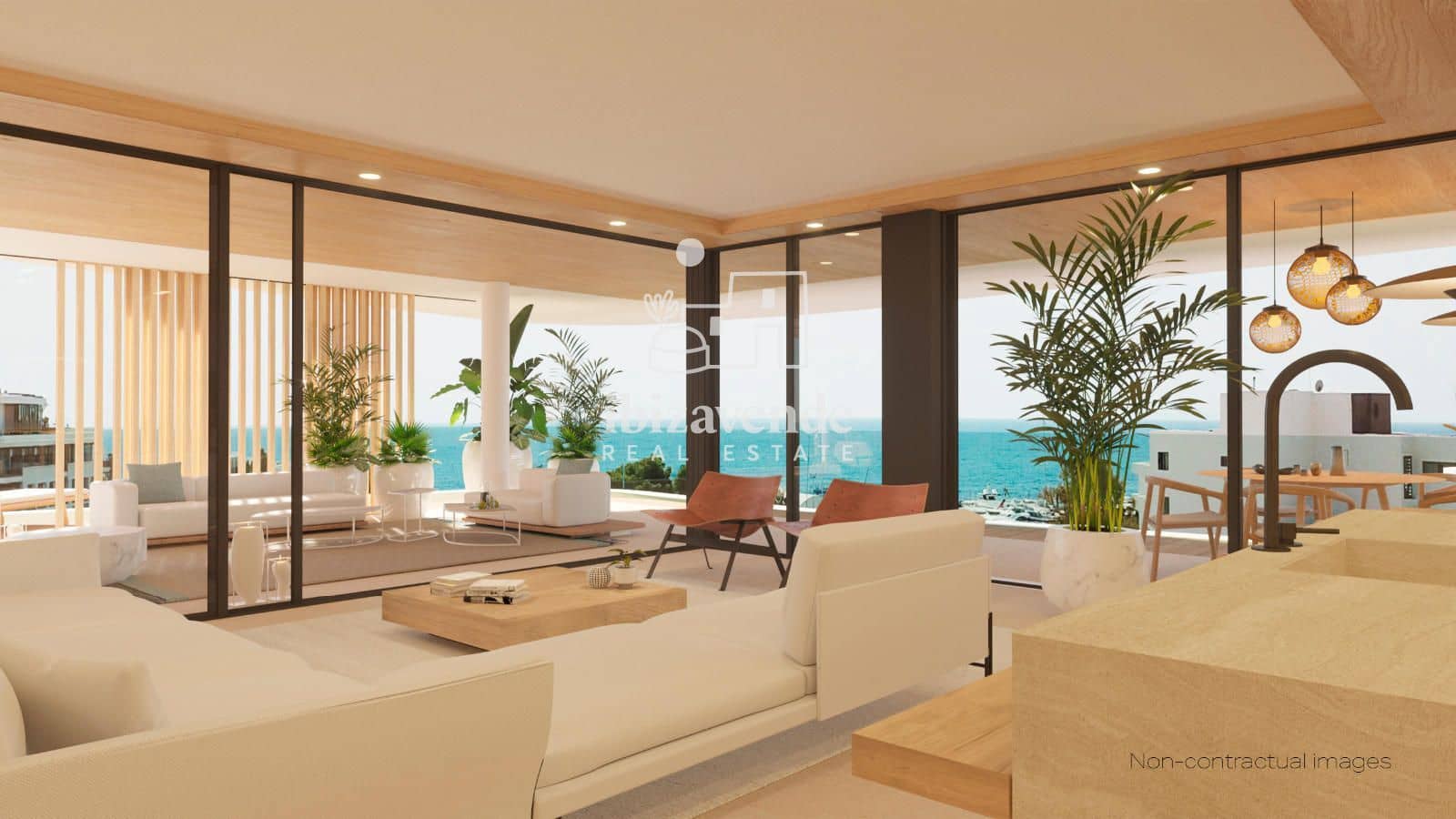 2 slaapkamer Flat te koop in Santa Eulalia / Santa Eularia met zwembad garage - € 1.705.000 (Ref: 10008078)