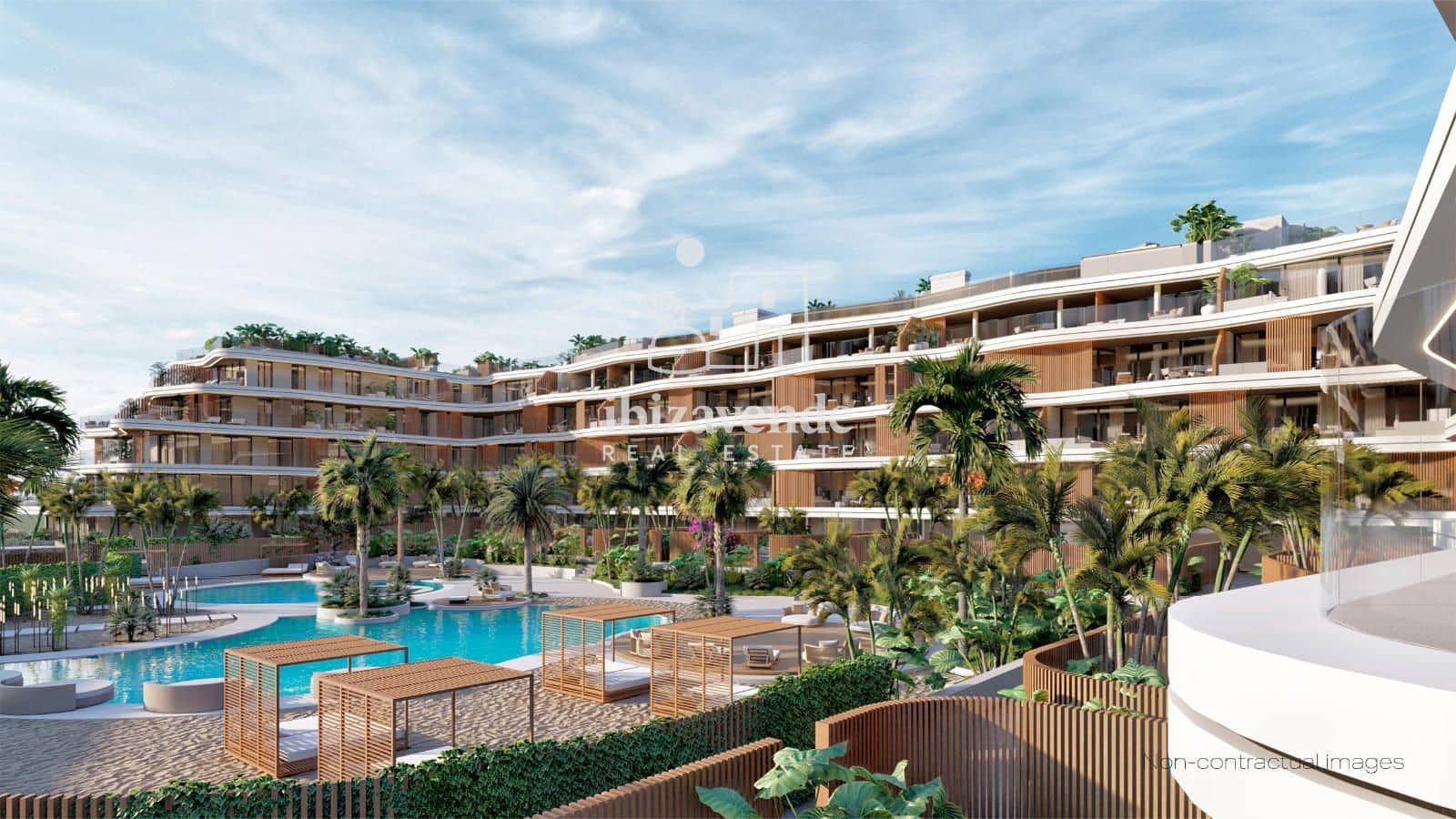 2 slaapkamer Flat te koop in Santa Eulalia / Santa Eularia met zwembad garage - € 1.705.000 (Ref: 10008078)