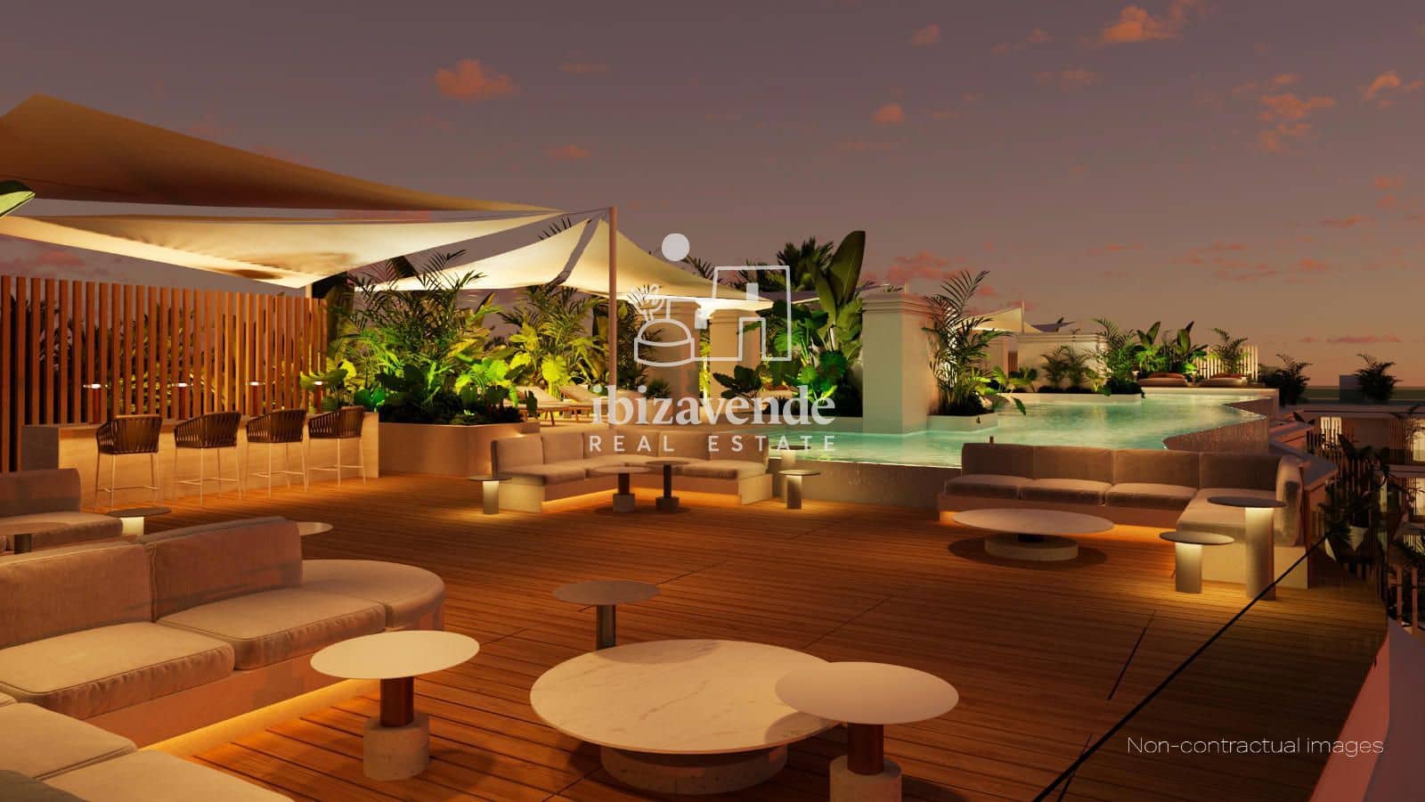 2 slaapkamer Flat te koop in Santa Eulalia / Santa Eularia met zwembad garage - € 1.705.000 (Ref: 10008078)