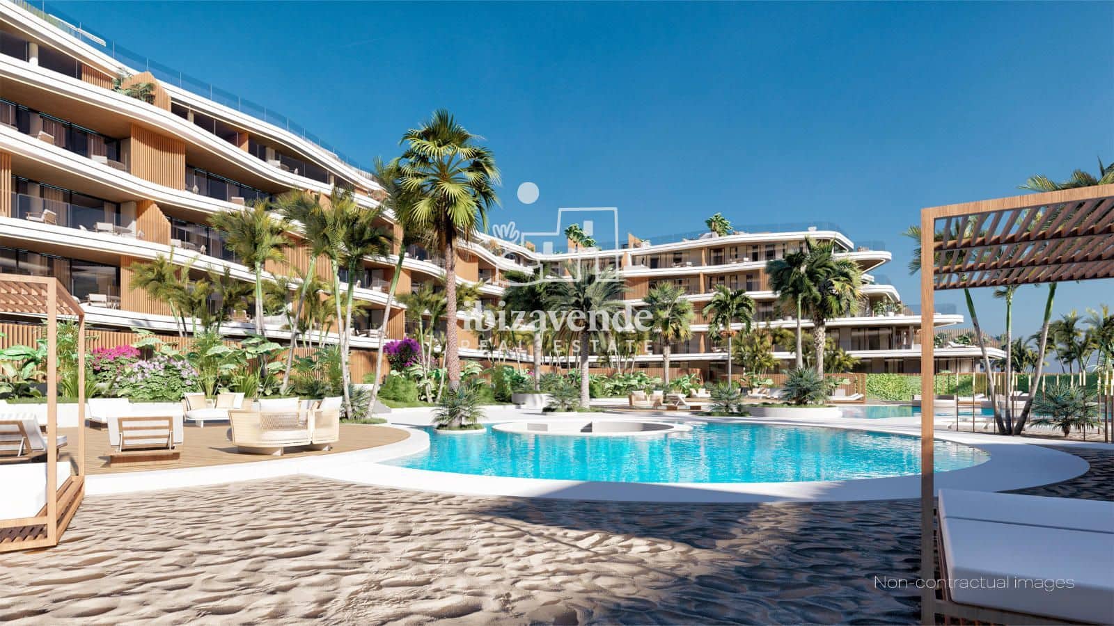 2 slaapkamer Flat te koop in Santa Eulalia / Santa Eularia met zwembad garage - € 1.705.000 (Ref: 10008078)