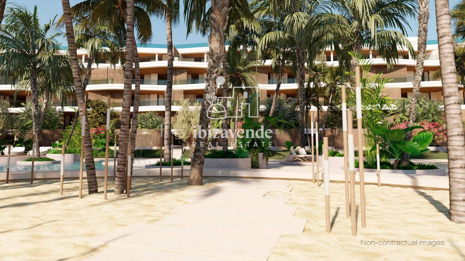 2 slaapkamer Flat te koop in Santa Eulalia / Santa Eularia met zwembad garage - € 1.705.000 (Ref: 10008078)