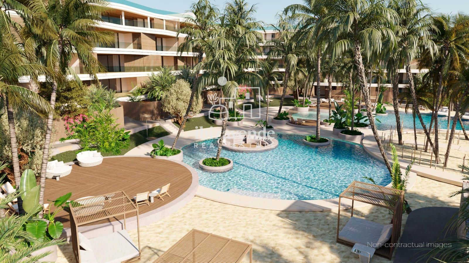 2 slaapkamer Flat te koop in Santa Eulalia / Santa Eularia met zwembad garage - € 1.705.000 (Ref: 10008078)