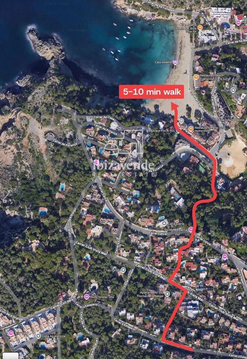 Piso de 1 habitación en Cala Vadella en alquiler - 3.000 € (Ref: 10009620)