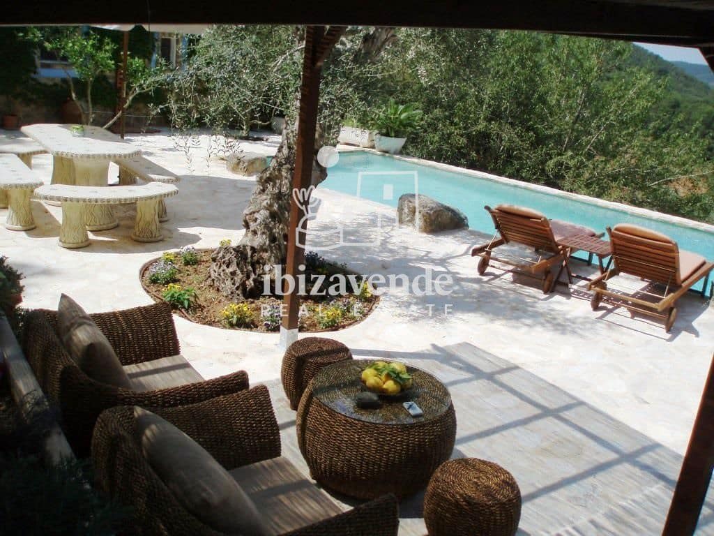 2 sovrum Villa att hyra i San Miguel / Sant Miquel de Balansat med pool garage - 2 800 € (Ref: 10009623)