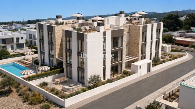Piso de 3 habitaciones en Sant Antoni de Portmany en venta con piscina - 830.000 € (Ref: 10012543)